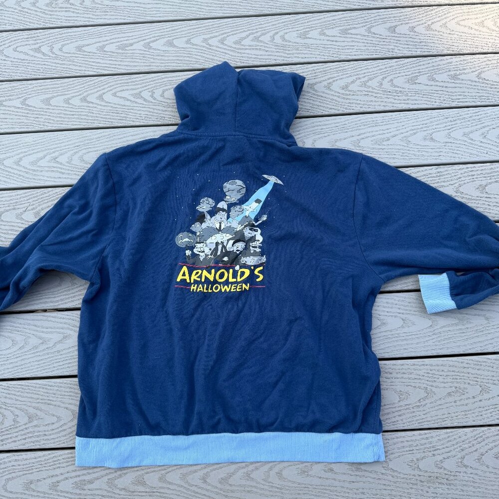 The Nick Box Hey Arnold Mens Sweatshirt 3XL Hoodie Arnold's Halloween